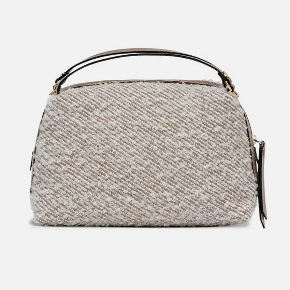 Outlet Textured Large Alifa Bag Shoulder Bags