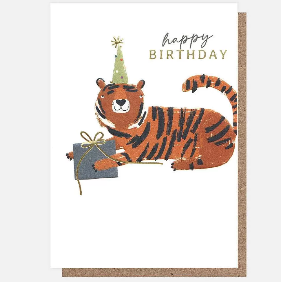 Cheap Tiger Birthday Card For Kids