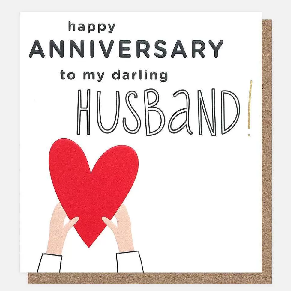 Clearance To My Darling Husband Anniversary Card Anniversary Cards