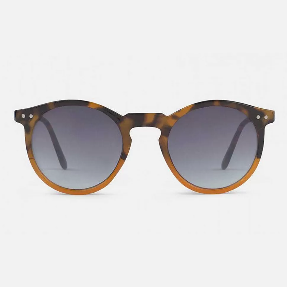 Cheap Tortoise/Mustard Charles Round Sunglasses Sunglasses