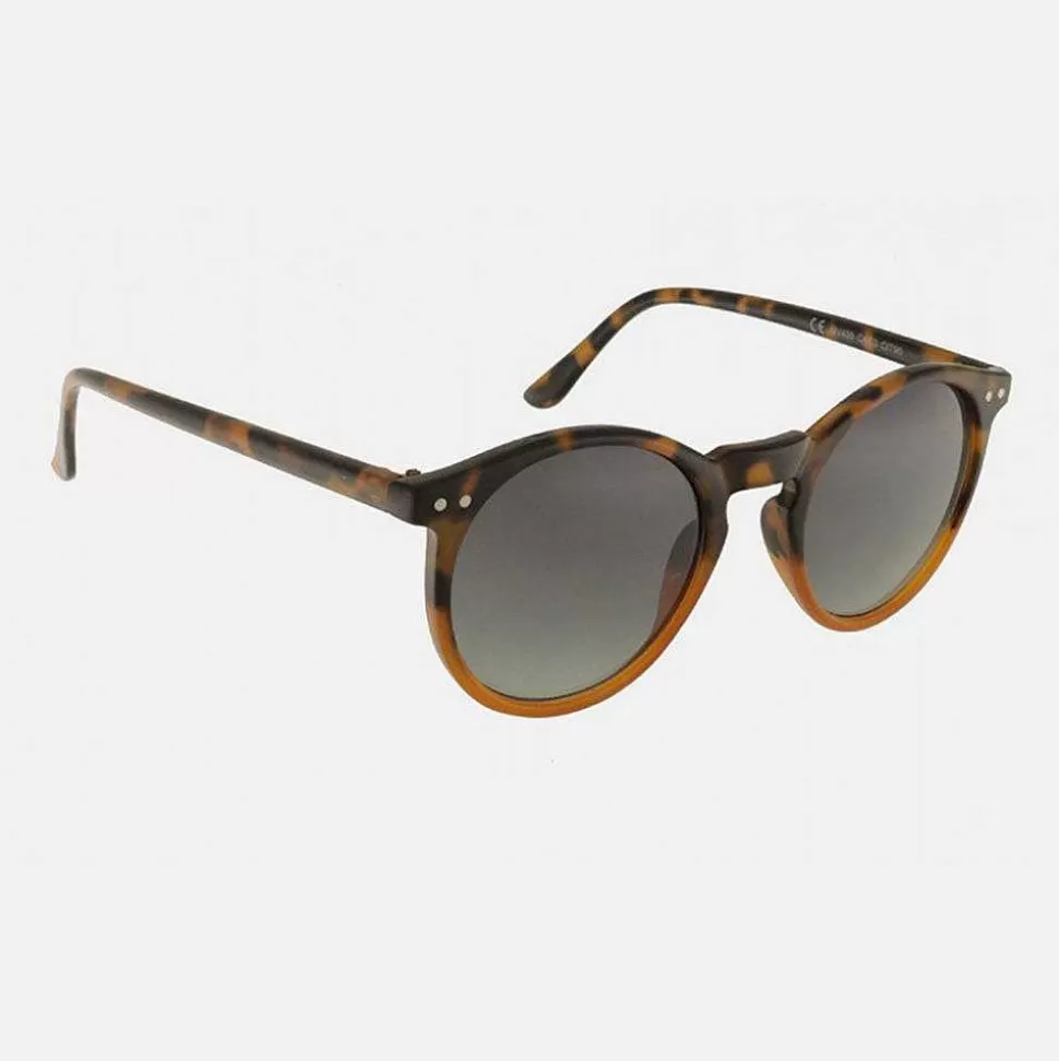 Cheap Tortoise/Mustard Charles Round Sunglasses Sunglasses