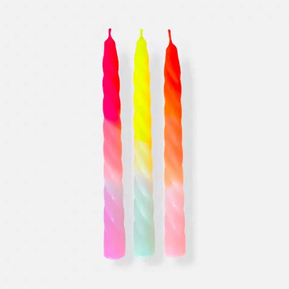 Best Sale Twisted Shades Of Fruit Salad Dip Dye Candle Candles & Fragrance