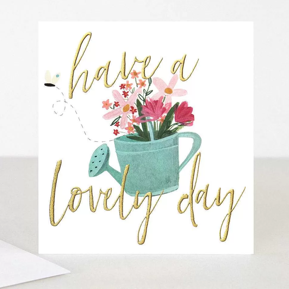 Best Sale Watering Can Birthday Card For Her