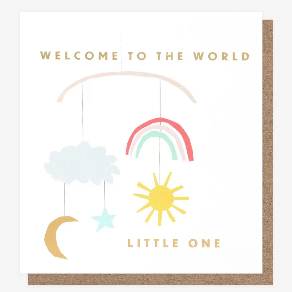 Hot Welcome To The World New Baby Card New Baby Cards