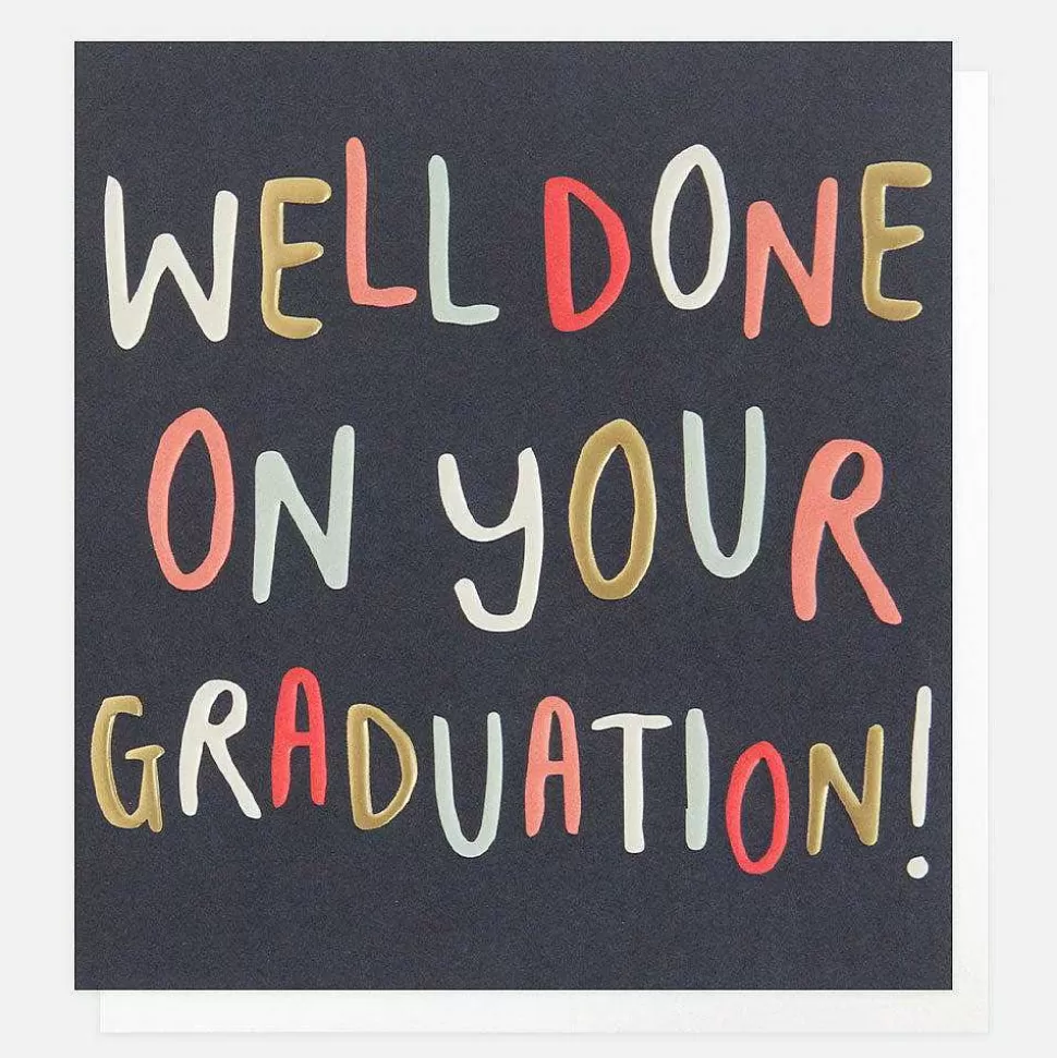 Clearance Well Done On Your Graduation Card Congratulations Cards