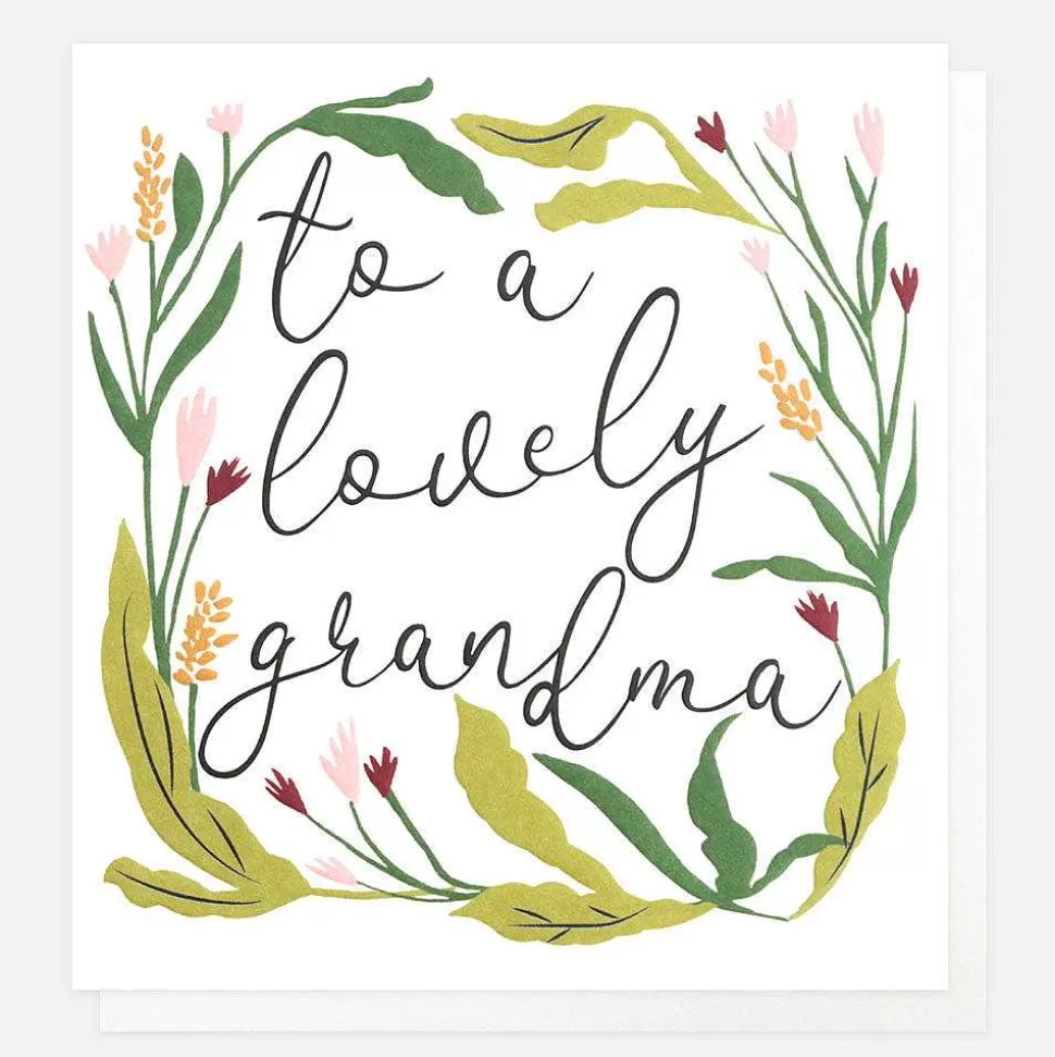 Best Wild Flower Birthday Card For Grandma Female Relation