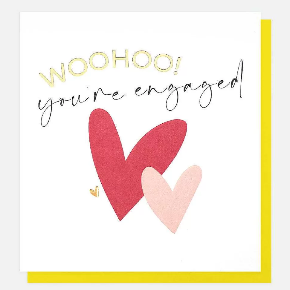 Cheap Woohoo Hearts Engagement Card Engagement Cards