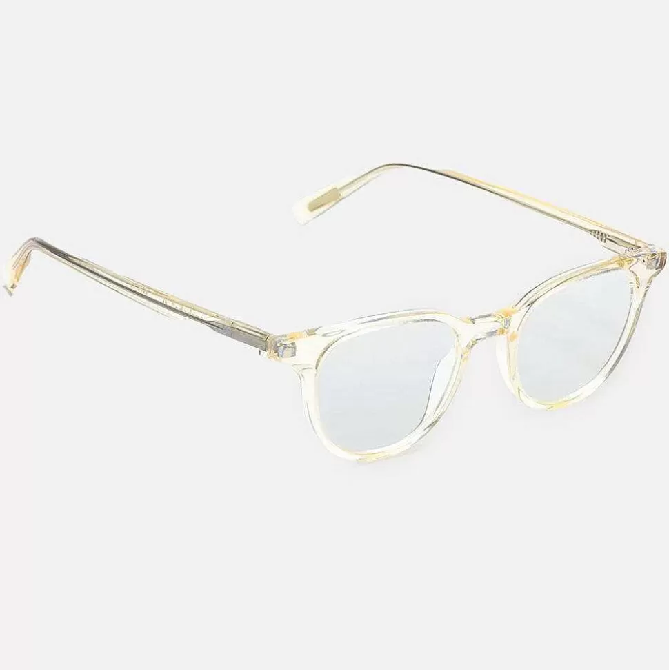 Best Sale Yellow Crystal 'Eleanor' Reading Glasses Glasses